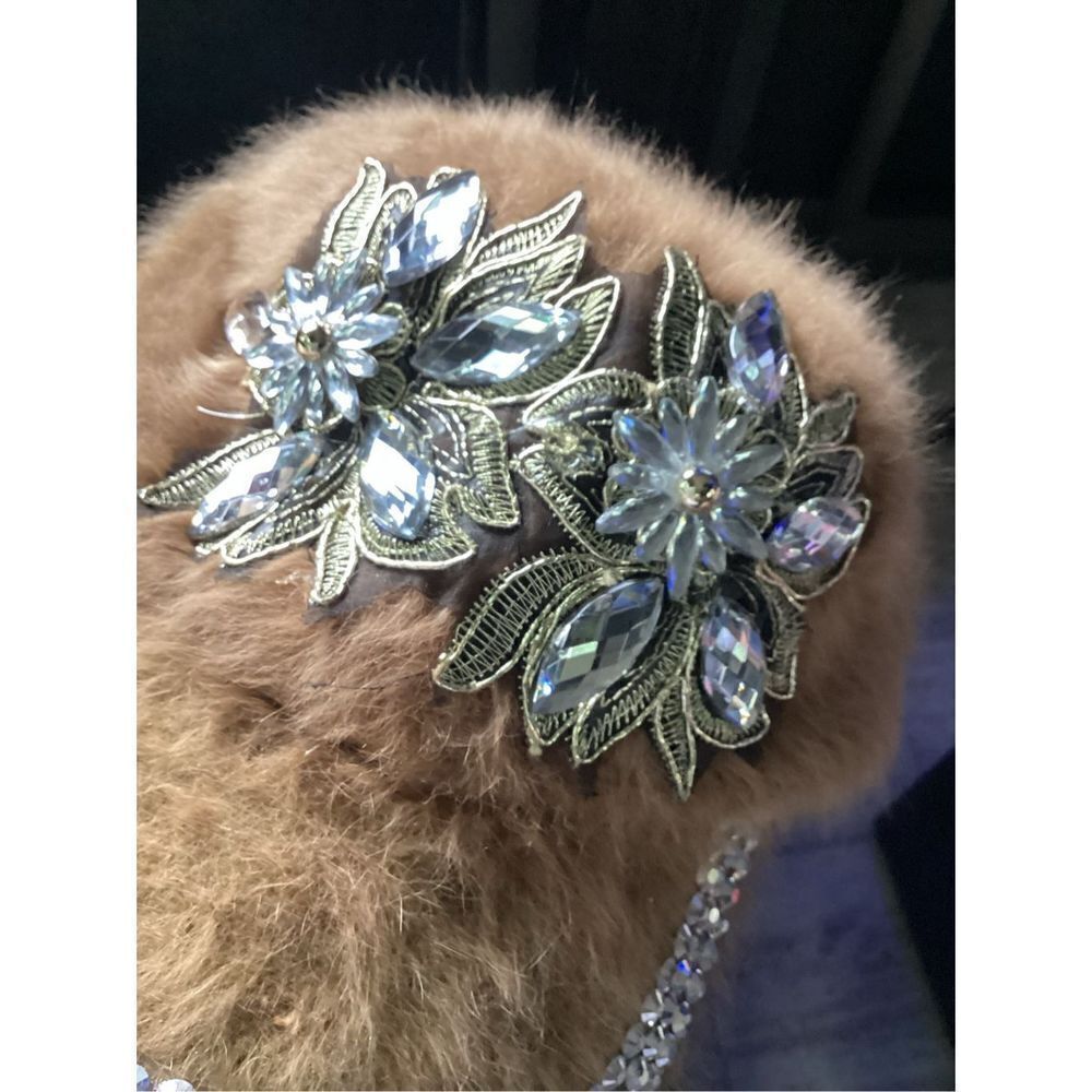 Bling Fur Hat / Cap - Picture 4 of 5